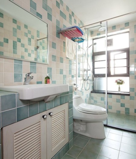 Cách hóa giải hướng xấu cho nhà tắm 2