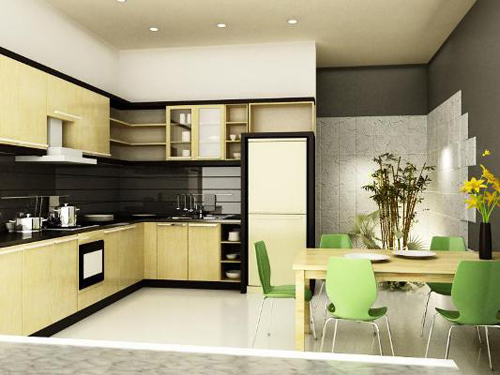 Sắp xếp phòng bếp theo phong thủy để mang tài lộc về nhà 2 Sắp xếp phòng bếp theo phong thủy để mang tài lộc về nhà 2