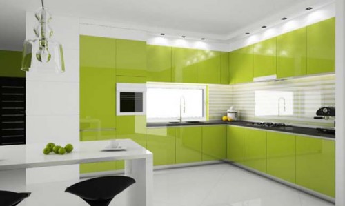 Sử dụng màu xanh cho mùa hè