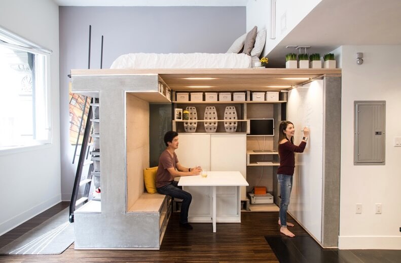 custom loft - ICOSA - Freshome