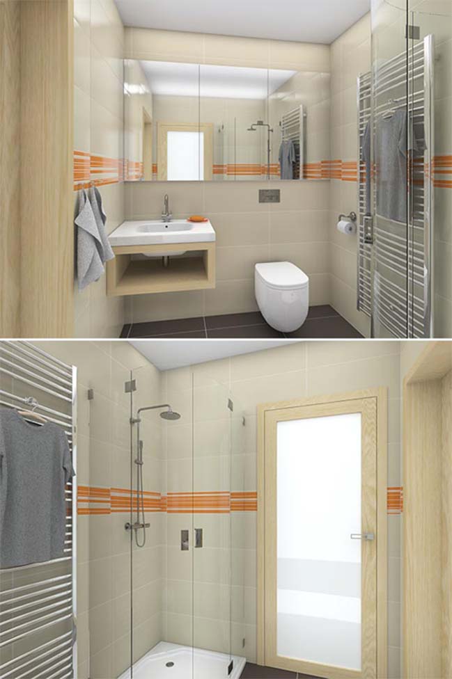 20 thiết kế hoàn hảo cho phòng tắm nhỏ đẹp