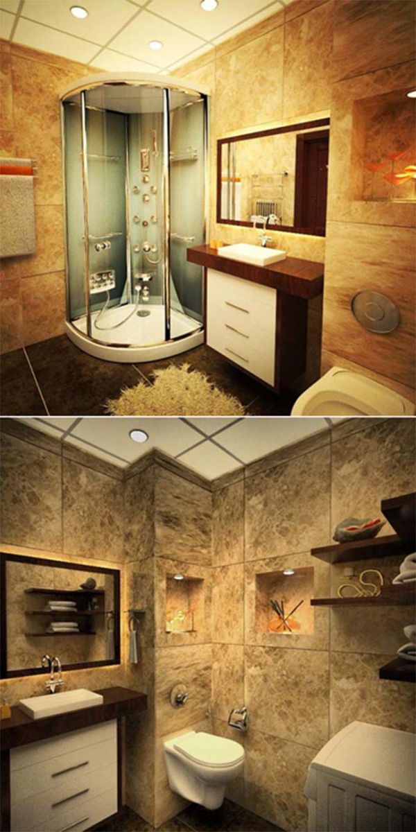 20 thiết kế hoàn hảo cho phòng tắm nhỏ đẹp