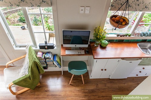 Ngôi nhà 17m² thoáng đãng đến bất ngờ do chính tay người chồng làm tặng vợ