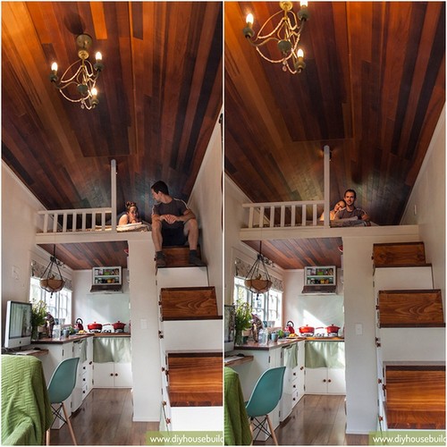 Ngôi nhà 17m² thoáng đãng đến bất ngờ do chính tay người chồng làm tặng vợ