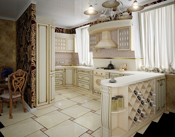 Những căn bếp “sang chảnh” hớp hồn bà nội trợ 4 Những căn bếp “sang chảnh” hớp hồn bà nội trợ 4