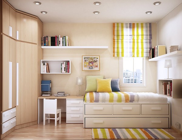 Bài trí phòng 20m² đầy màu sắc cho gia đình trẻ 2 Bài trí phòng 20m² đầy màu sắc cho gia đình trẻ 2